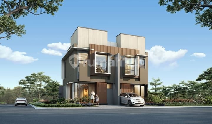 Cluster Termurah dan Terbaru di BSD Izzi 2+1 Kamar Tidur di Pusat BSD City