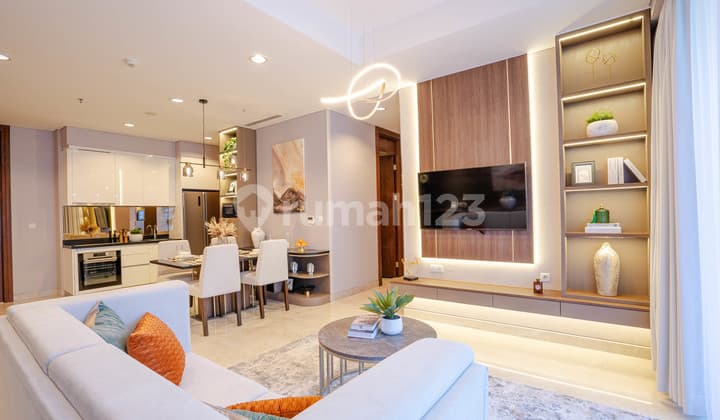 For Sale Brand New 2 BR Luxury Apartment In South Jakarta Prime Area