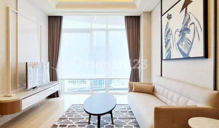 Lease A Stunning Fully Furnished 1 Bedroom Apartment 69 Sqm At South Hills, Kuningan, South Jakarta.