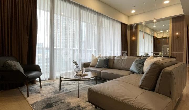 For Rent: Luxurious 3-Bedroom Fully Furnished Apartment (217 Sqm) At Anandamaya Residence, Sudirman - Experience Premium Living In The Heart Of Jakarta.