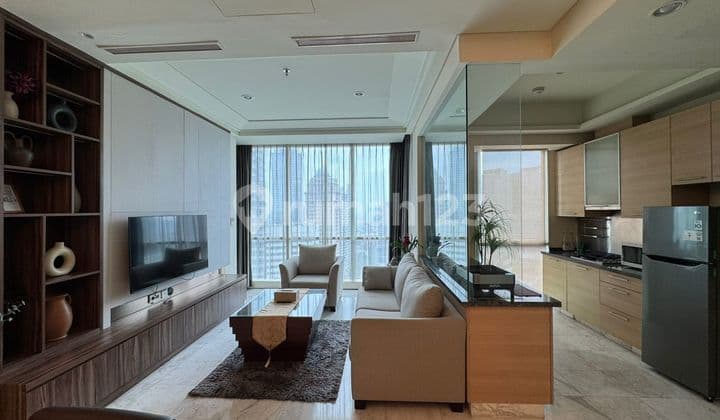 For Rent: Elegant 3-Bedroom Apartment (158 Sqm) At The Peak Sudirman - Prime Setiabudi Location Near MRT & LRT