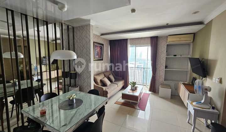 For Rent: Stylish 2-Bedroom Apartment (85 sqm) at Sahid Sudirman Residence – Fully Furnished with Pool View in the Heart of Central Jakarta.