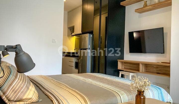 For Rent: Modern Furnished Studio (24 Sqm) At The Newton 1, Ciputra World 2 - Prime Kuningan Location, South Jakarta