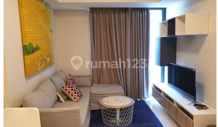 For Sale Elegant Fully Furnished 2 Bedroom Apartment 64 Sqm At Casa Grande Residence Phase Ii, Connected To Kota Kasablanka Mall, South Jakarta.