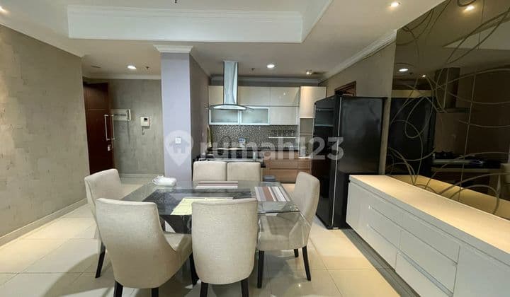 Discover Modern Luxury In South Jakarta - Rent A Stylish 3-Bedroom (135 Sqm) Fully Furnished Apartment At Denpasar Residence, Kuningan.