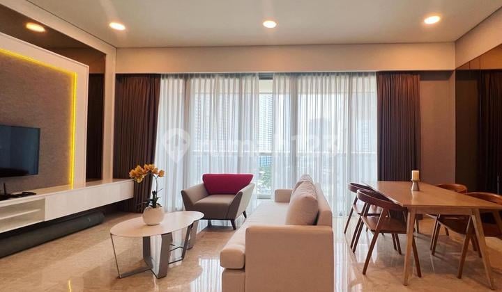 Rent A Fully Furnished 2 Bedroom Apartment 150 Sqm At Anandamaya Residence, Sudirman, Jakarta