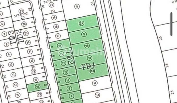 DIJUAL TANAH KAVLING RAFFLES LUAR CLUSTER CITRALAND