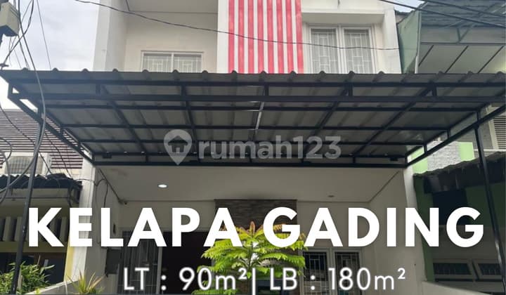 Dijual Rumah Murah Siap Huni di Kelapa Gading