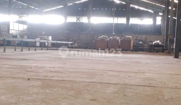 Disewakan Pabrik Bagus Dengan Tanah Luas Di Daerah Cikupa