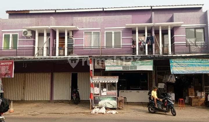 Dijual Cepat Turun Harga Ruko 2 LT Strategis di Jalan Utama Ciangsana Gunung Putri Bogor