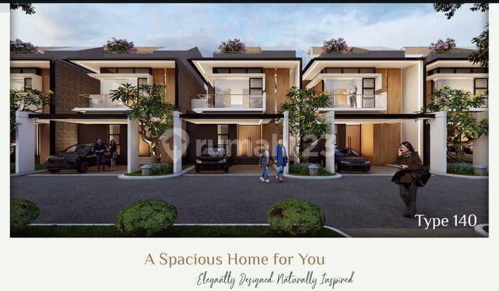 Rumah Sukajadi Agathis View Golf 2 1/2 Lantai Hub 0821xxxxxxxx Fendi