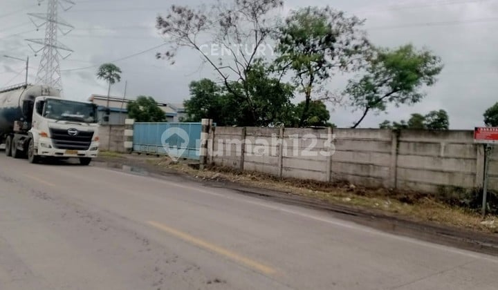 Flat Land Suitable for Housing on Jl Raya Bojonegara