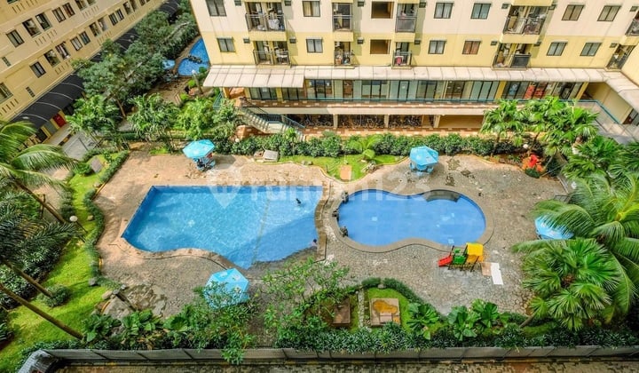 Apartement Kebagusan City Type Studio Tower C Lantai 7 View Kolam Renang