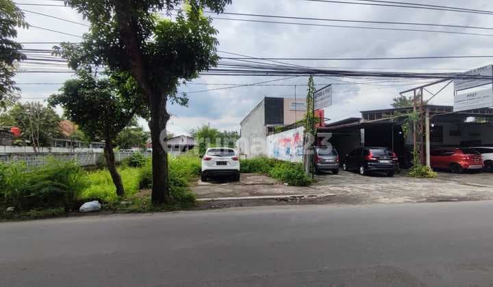 Dijual tanah di dalam Ringroad tepi Jl Kabupaten-Trihanggo