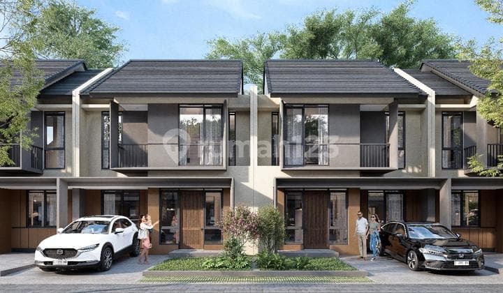 Rumah Baru Murah 2 Lantai di Cluster Alam Asri Village Cimahi