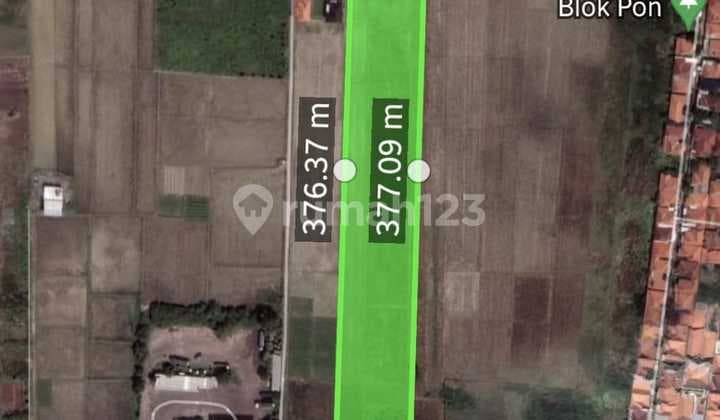 Dijual Tanah Kosong Industri di Bendungan, Rawa Urip, Cirebon