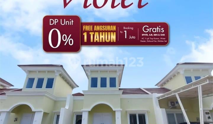Rumah Siap Huni Di Verona Hills Cluster Violet