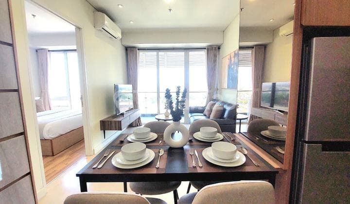 New 2 BR furnished apartment at affordable price in Landmark Residence