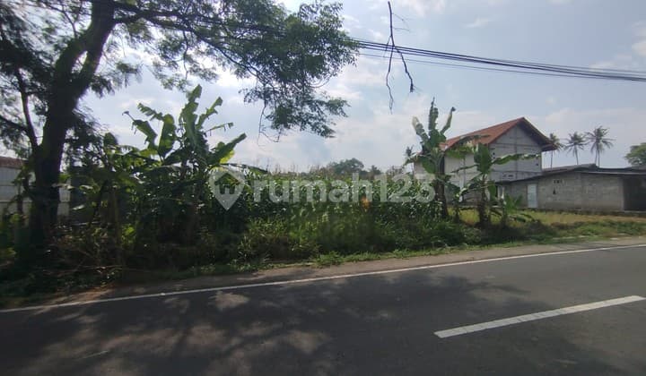 tanah strategis untuk gudang pinggir jalan besar sleman