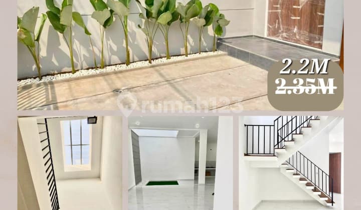 Smart Home TKI 3 Bianco house Desainer Elegan Dan Mewah. Milenial Banget Rumah Unfurnished Bagus SHM - Sertifikat Hak Milik di Tki 3, Taman Kopo Indah