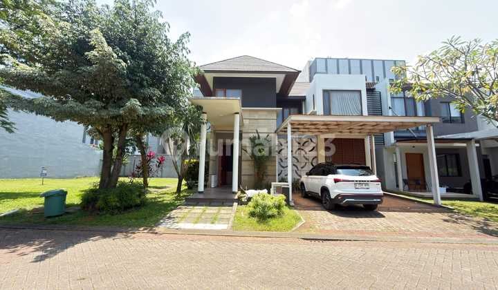 Rumah di BSD Bangunan 2,5 Lantai Full Furnish Siap Huni Lokasi Bagus