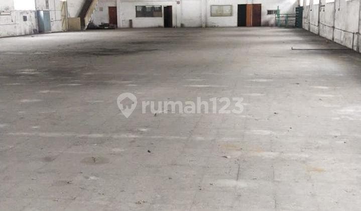 DIJUAL EX PABRIK DI PINANG, TANGERANG ADA OFFICE SIAP PAKAI
