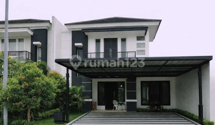 Rumah 2 Lantai di BSD Desain Cakep Full Furnish Siap Huni