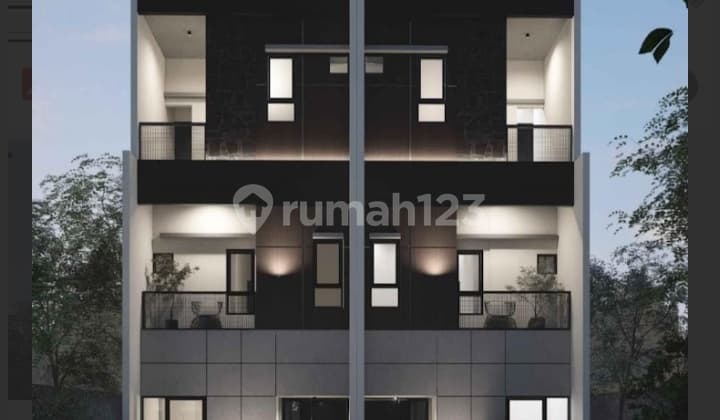 Dijual Rumah 3Lt di Kav Dki, Uk 5X20m2, Harga Rp 2.15M