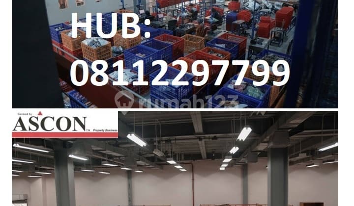 Jual Gudang Plus Kantor di Daerah Pasir Koja Bandung, Dekat Akses Tol, Siap Huni