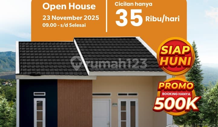 Rumah Subsidi Murah Di Sukabumi Dekat Exit Tol Bocimj