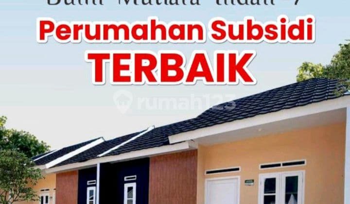 Dijual Rumah Subsidi Konsep Cluster Lokasi 8 Menit Dari Pt. Cipta Dwi Busana.