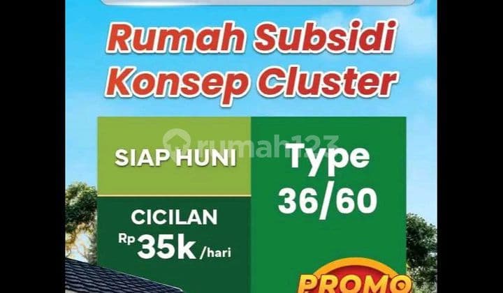 Dapatkan Rumah Subsidi Dekat Exit Tol Bocimi Cicilan Flat