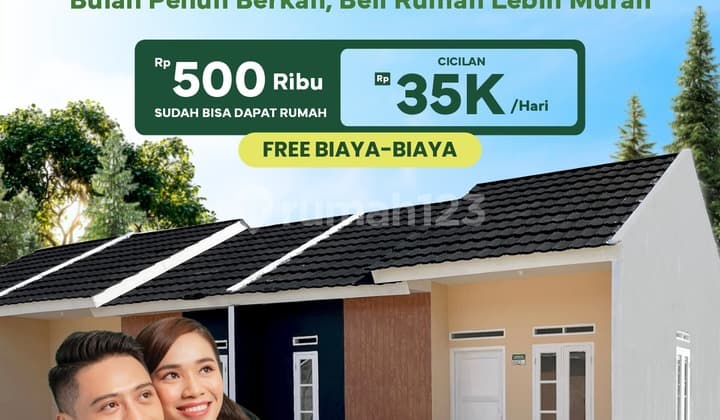 Rumah Subsidi Dekat Sekolah Negeri 1,Cidahu Kab Sukabumi