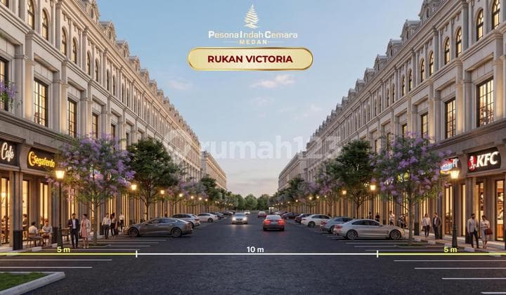 Pesona Indah Cemara Ruko Victoria Siap Huni