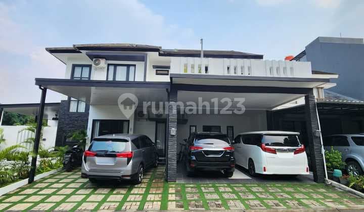 Dijual Rumah Hoek, Hadap Timur di Taman Chrysant 2