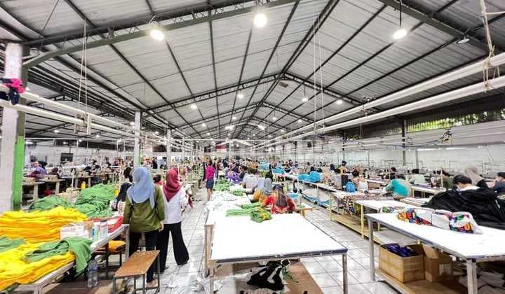 Dijual Turun Harga Tanah Dan Bangunan Gudang di Gunung Sindur