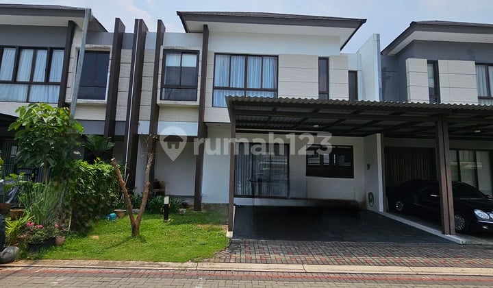 Jual Rumah 2 Lantai Bagus Furnished Mozia Amarine Bsd City. Ylefb