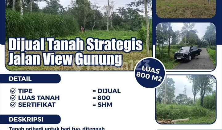 Tanah Murah Siap Bangun Dekat Pertapaan Susteran Gedono Salatiga