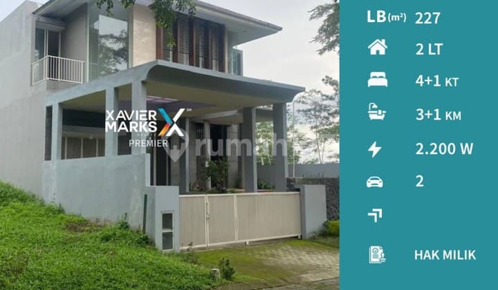 Dijual Rumah 2 Lantai Kawasan Elit di Araya Malang