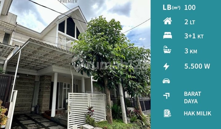 Rumah Dieng Malang, Minimalis Modern Dekat Unmer