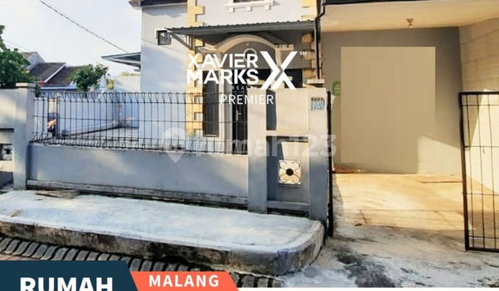 Rumah Posisi Hook Bangunan Terawat di Tidar Villa Estate Malang