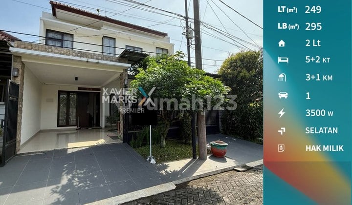 Rumah di Pondok Blimbing Indah Araya Malang, Semi Furnish