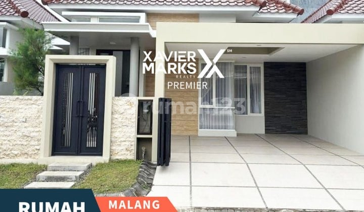 Rumah Semi Furnish Dekat Exit Tol di Graha Kencana Malang