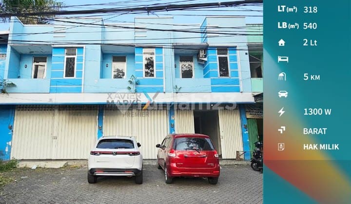 Ruko Poros Jalan Ahmad Yani Malang Cocok Berbagai Usaha