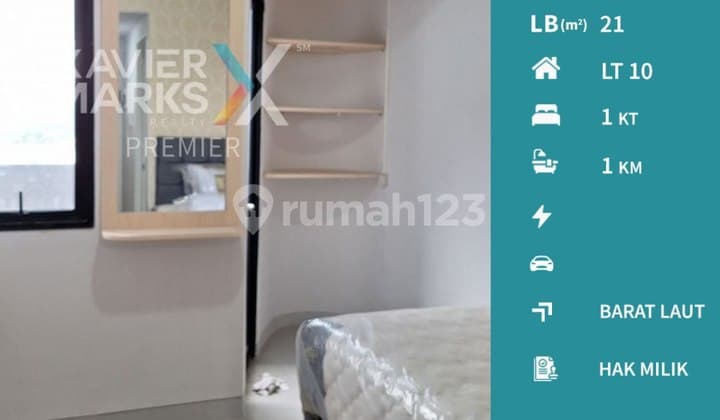 Apartemen Begawan Malang Tipe Studio Full Furnish