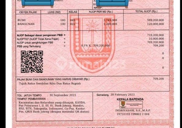 L Jual Cepat Di Bawah Njop Tanah Bonus Rumah
