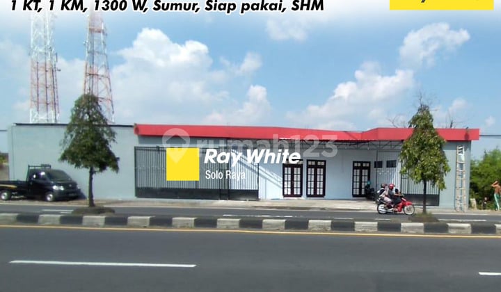 Dijual / Disewakan Ruko di Sanggung Gatak, Akses Jalan Lebar Sekelas Bus Truk