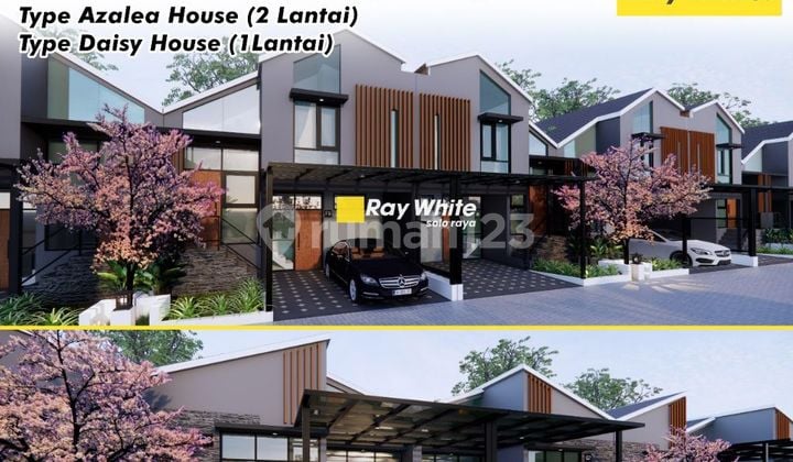 Dijual Rumah Baru Gaya Skandinavian di Blulukan, Colomadu