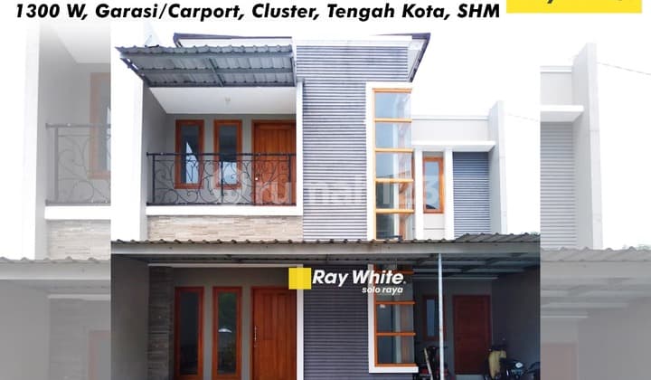 For Sale House in ASHTA Gading Living Solo One Gate System Housing Complex