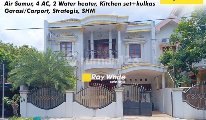 Dijual Rumah Mewah di Sumber Banjarsari Solo Full Furnished